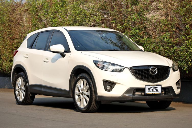 Mazda CX-5 2015 2.2 XDL 4WD Utility-car ดีเซล ไม่ติดแก๊ส เกียร์อัตโนมัติ ขาว รูปที่ 4