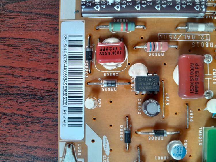 อะไหล่ Samsung UA55C8000XR รูปที่ 6