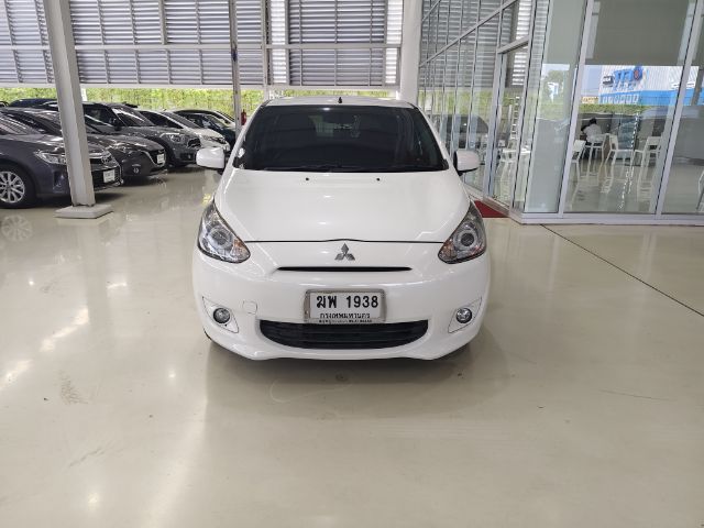 Mitsubishi Mirage 2012 1.2 GLS Sedan เบนซิน ไม่ติดแก๊ส เกียร์อัตโนมัติ ขาว รูปที่ 2