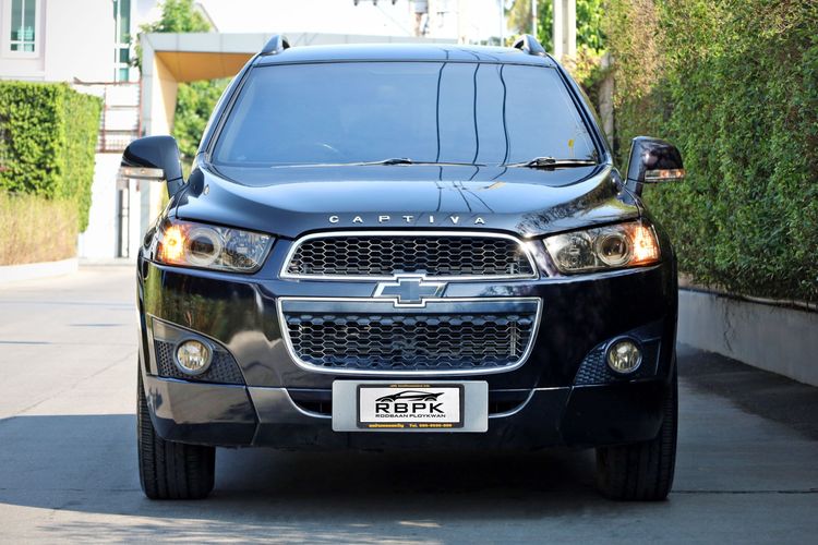 Chevrolet Captiva 2012 2.4 LSX Utility-car ดีเซล ไม่ติดแก๊ส เกียร์อัตโนมัติ ดำ รูปที่ 3