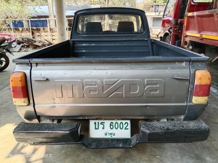 Mazda Familia 1985 1.4 STD Pickup เบนซิน ไม่ติดแก๊ส เกียร์ธรรมดา ดำ รูปที่ 2