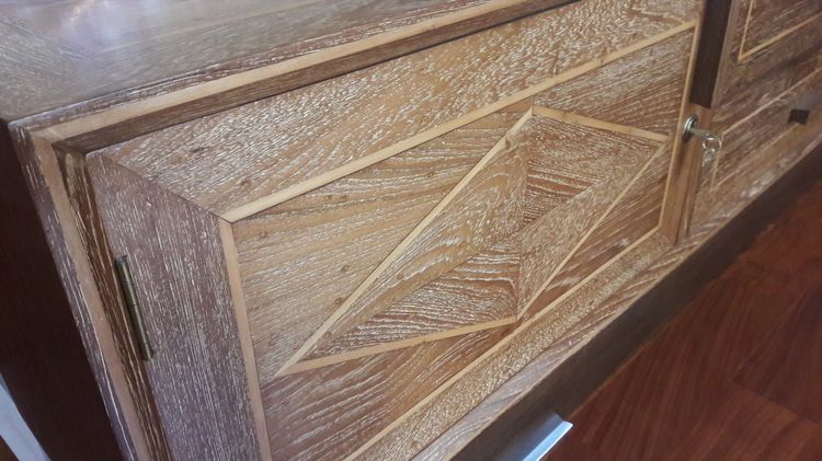 เตียงไม้สัก 6 ฟุต ทำสีใหม่ รูปที่ 7