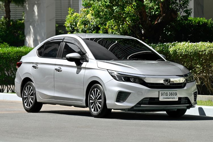 Honda City 2020 1.0 SV Sedan เบนซิน ไม่ติดแก๊ส เกียร์อัตโนมัติ บรอนซ์เงิน รูปที่ 2