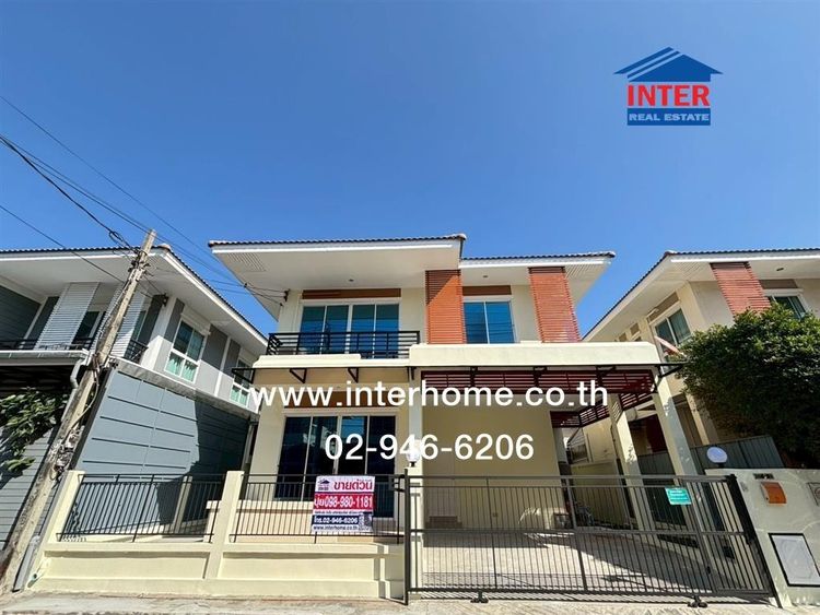 บ้านเดี่ยว 2 ชั้น 37.5 ตร.ว. หมู่บ้านพัฒนาสิริ เดอะไพร์ด คลองสามวา-ถนนเลียบคลองสอง ซอยเลียบคลอง18-1 ใกล้ซาฟารีเวิลด์ ถนนเลียบคลองสอง 