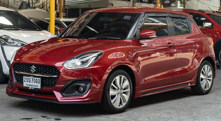 Suzuki Swift 2022 1.2 GLX Sedan เบนซิน ไม่ติดแก๊ส เกียร์อัตโนมัติ แดง รูปที่ 2