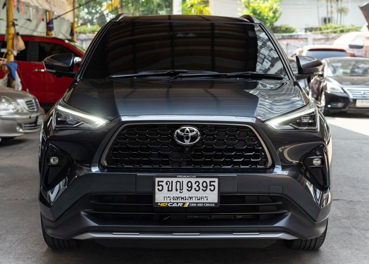 รถ Toyota Yaris Cross 1.5 HEV Premium Luxury สี เทา
