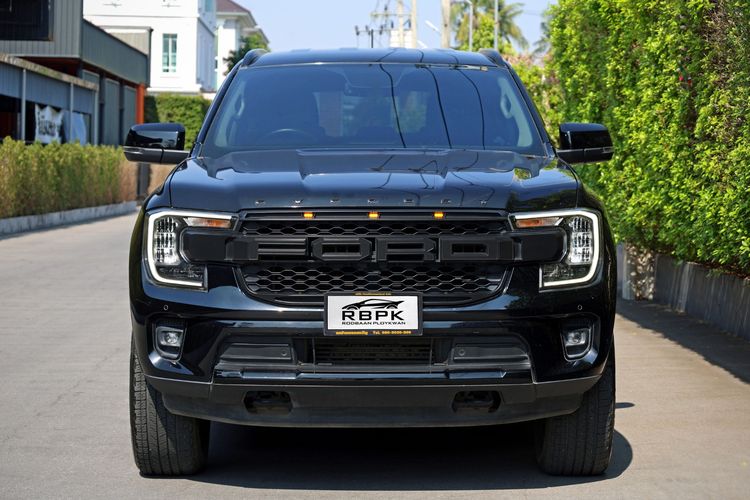 Ford Everest 2023 2.0 Turbo Sport Utility-car ดีเซล ไม่ติดแก๊ส เกียร์อัตโนมัติ ดำ รูปที่ 3