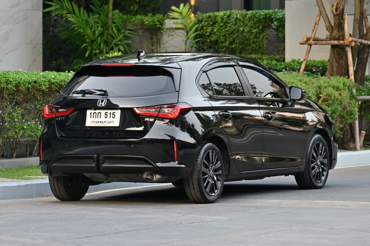 Honda City 2021 1.0 RS Sedan เบนซิน ไม่ติดแก๊ส เกียร์อัตโนมัติ ดำ รูปที่ 4