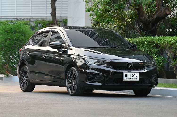 Honda City 2021 1.0 RS Sedan เบนซิน ไม่ติดแก๊ส เกียร์อัตโนมัติ ดำ รูปที่ 2