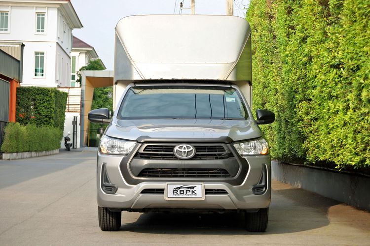 Toyota Hilux Revo 2021 2.4 Entry Pickup ดีเซล ไม่ติดแก๊ส เกียร์ธรรมดา เทา รูปที่ 3