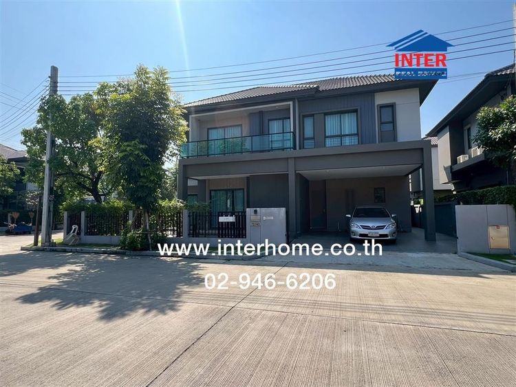 บ้านเดี่ยว 2 ชั้น 63.9 ตร.ว. หมู่บ้านเวนิว ไอดี เวสต์เกต ใกล้เซ็นทรัล เวสต์เกต ซอยคลองถนน ถนนกาญจนาภิเษก ถนนคลองถนน บางใหญ่ นนทบุรี รูปที่ 3