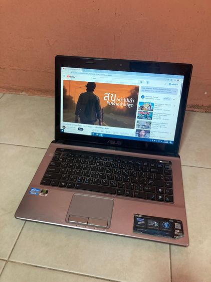 โน๊ตบุ๊ค Asus A43S core i5 gen 2 RAM 8G SSD 120 Gการ์ดจอ NVIDIA 2 GB จอ 14 นิ้ว รูปที่ 3