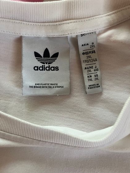 เสื้อยืดแขนสั้น Adidas Adicolor Classics 3D TREFOIL 2XL (มือสอง) รูปที่ 5