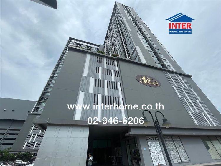 คอนโดมิเนียม 35 ตร.ม. เดอะ เพรสซิเดนท์ เพชรเกษม-บางแค ใกล้เดอะมอลล์ บางแค ถนนกาญจนาภิเษก ถนนเพชรเกษม เขตบางแค กรุงเทพมหานคร