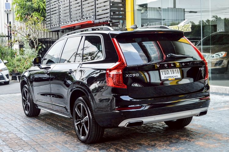 Volvo XC90 2018 2.0 T8 Momentum 4WD Utility-car ปลั๊กอินไฮบริด (PHEV) ไม่ติดแก๊ส เกียร์อัตโนมัติ ดำ รูปที่ 4
