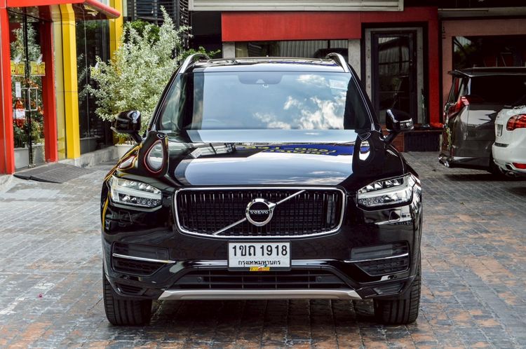 Volvo XC90 2018 2.0 T8 Momentum 4WD Utility-car ปลั๊กอินไฮบริด (PHEV) ไม่ติดแก๊ส เกียร์อัตโนมัติ ดำ รูปที่ 2