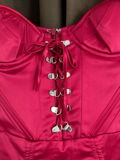 เดรสOH POLLYแท้สีแดง รูปที่ 3