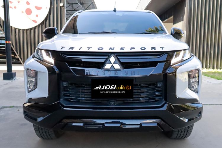 Mitsubishi Triton 2022 2.4 GT Premium Plus Pickup ดีเซล ไม่ติดแก๊ส เกียร์อัตโนมัติ ขาว รูปที่ 2