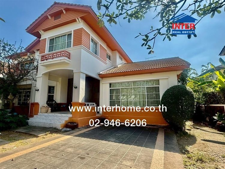 บ้านเดี่ยว 2 ชั้น 146.9 ตร.ว. หมู่บ้านมัณฑนา อ่อนนุช-วงแหวน 1 ถนนสุขาภิบาล2 ถนนทางคู่ขนานกาญจนาภิเษก เขตประเวศ กรุงเทพมหานคร รูปที่ 3