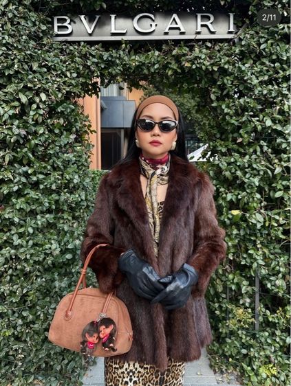 เสื้อโค้ทขนมิ้งแท้แบรนด์ROTINY รูปที่ 9