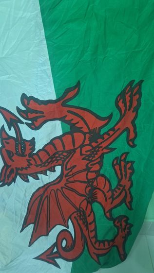 ธง ประเทศเวลส์และธงสหภาพยุโรป