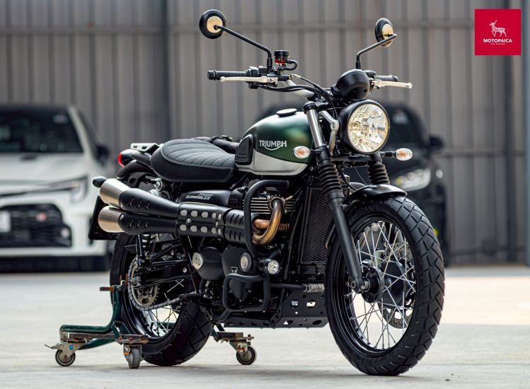 Bonneville Triumph Street Scrambler900 ปี2020 เจ้าของเดียว วิ่งน้อย4,000Km.