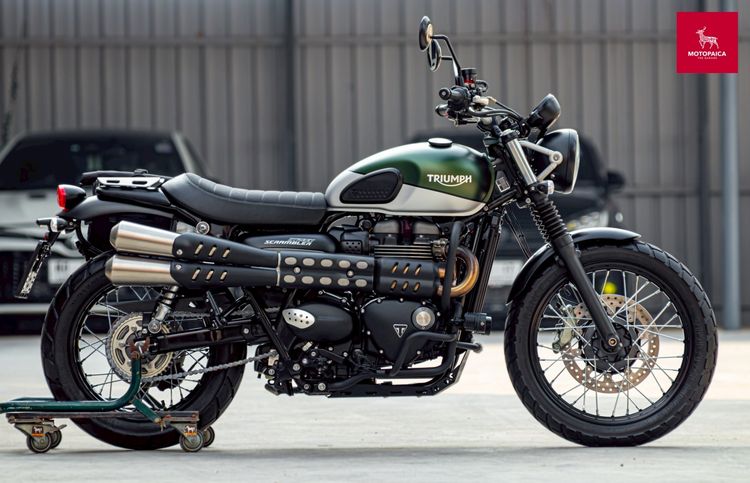 Triumph Street Scrambler900 ปี2020 เจ้าของเดียว วิ่งน้อย4,000Km. รูปที่ 3