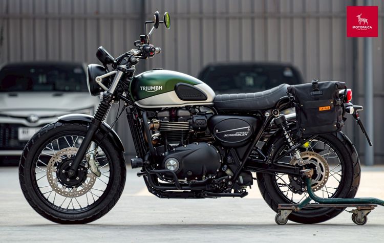Triumph Street Scrambler900 ปี2020 เจ้าของเดียว วิ่งน้อย4,000Km. รูปที่ 4