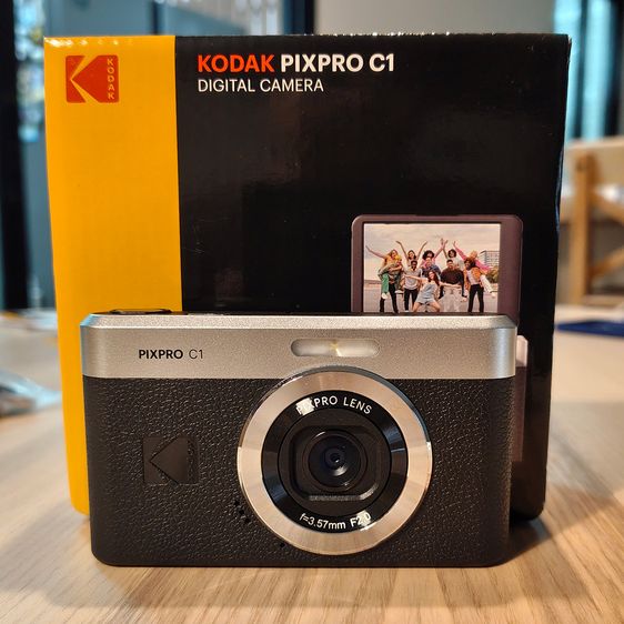 ยี่ห้ออื่นๆ กล้องคอมแพค ไม่กันน้ำ KODAK PIXPRO C1 สีดำ ประกันศูนย์ไทย อุปกรณ์ครบ