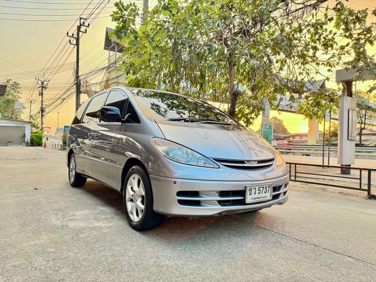 Toyota Estima 2000 2.4 G Utility-car เบนซิน ไม่ติดแก๊ส เกียร์อัตโนมัติ เทา รูปที่ 2