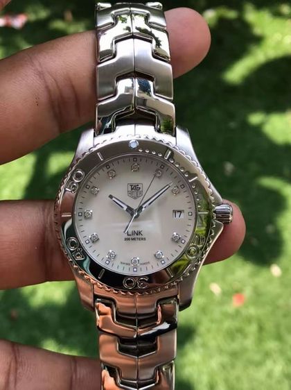 Tag Heuer Link Quartz Diamond  White MOP Dial WJ 1114🇨🇭🇨🇭
 รูปที่ 7