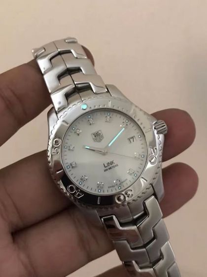 Tag Heuer Link Quartz Diamond  White MOP Dial WJ 1114🇨🇭🇨🇭
 รูปที่ 5