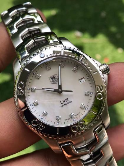 Tag Heuer Link Quartz Diamond  White MOP Dial WJ 1114🇨🇭🇨🇭
 รูปที่ 3