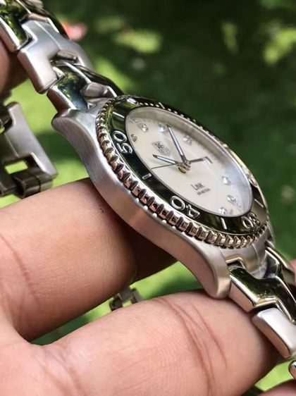 Tag Heuer Link Quartz Diamond  White MOP Dial WJ 1114🇨🇭🇨🇭
 รูปที่ 8