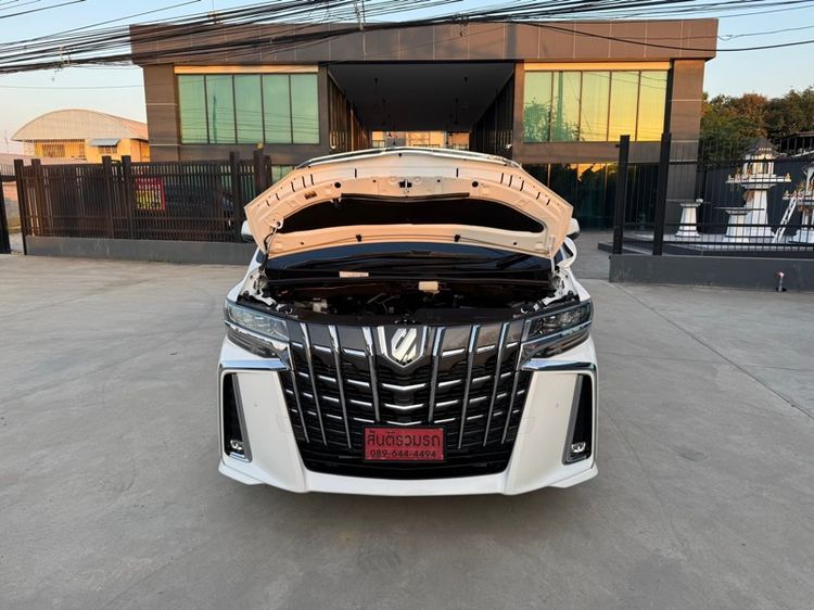 Toyota Alphard 2023 2.5 S C-Package Van เบนซิน ไม่ติดแก๊ส เกียร์อัตโนมัติ ขาว รูปที่ 4