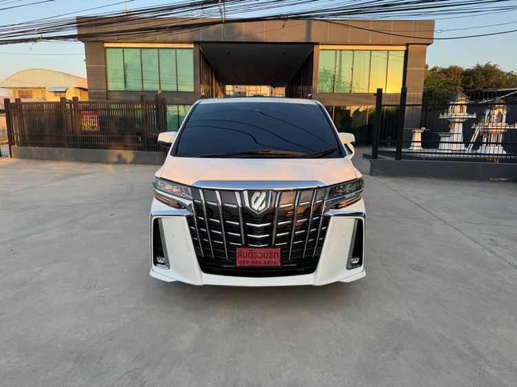 รถ Toyota Alphard 2.5 S C-Package สี ขาว