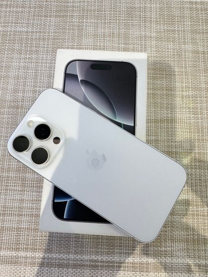 iPhone 16 Pro สีขาวแบต 95 128 ผ่อนได้ รูปที่ 2