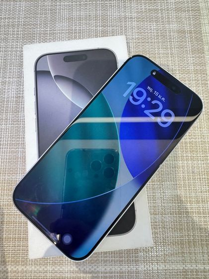 iPhone 16 Pro สีขาวแบต 95 128 ผ่อนได้ รูปที่ 5