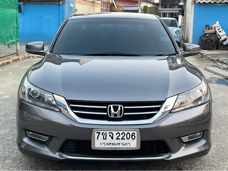 Honda Accord 2013 2.0 EL i-VTEC Sedan เบนซิน ไม่ติดแก๊ส เกียร์อัตโนมัติ เทา รูปที่ 2