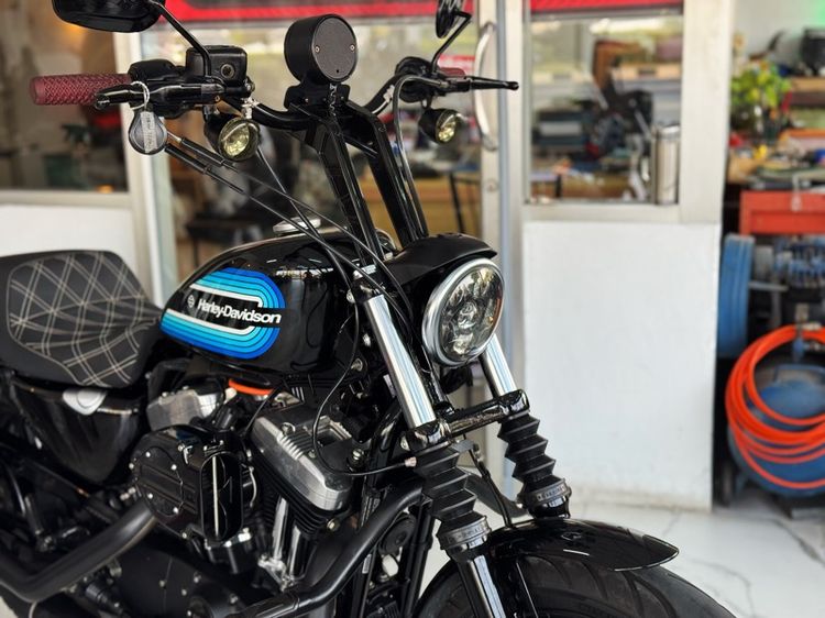 Harley iron1200 ปี19 แต่งคลับสไตล์ รูปที่ 7