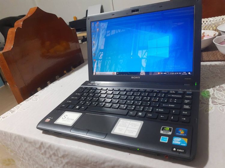 i5 intel Note Book ยี่ห้อ SONY ram4 HDD300แบตเก็บไฟมีสายชาตแท้พร้อมใช้ รูปที่ 16