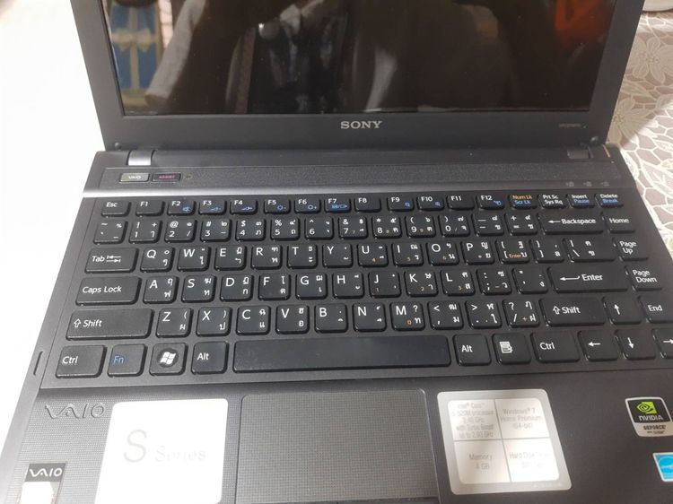 i5 intel Note Book ยี่ห้อ SONY ram4 HDD300แบตเก็บไฟมีสายชาตแท้พร้อมใช้ รูปที่ 5