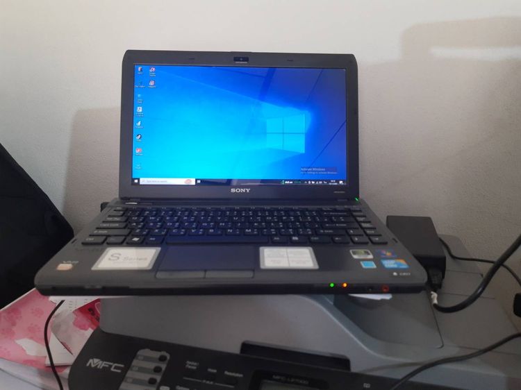 i5 intel Note Book ยี่ห้อ SONY ram4 HDD300แบตเก็บไฟมีสายชาตแท้พร้อมใช้ รูปที่ 10