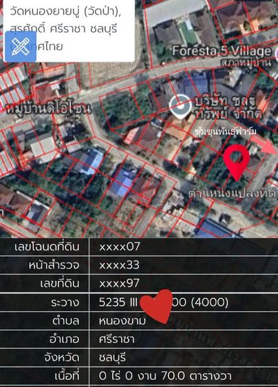 ไม่ใช่ ขายที่ดินเปล่าต.หนองขาม รูปที่ 2