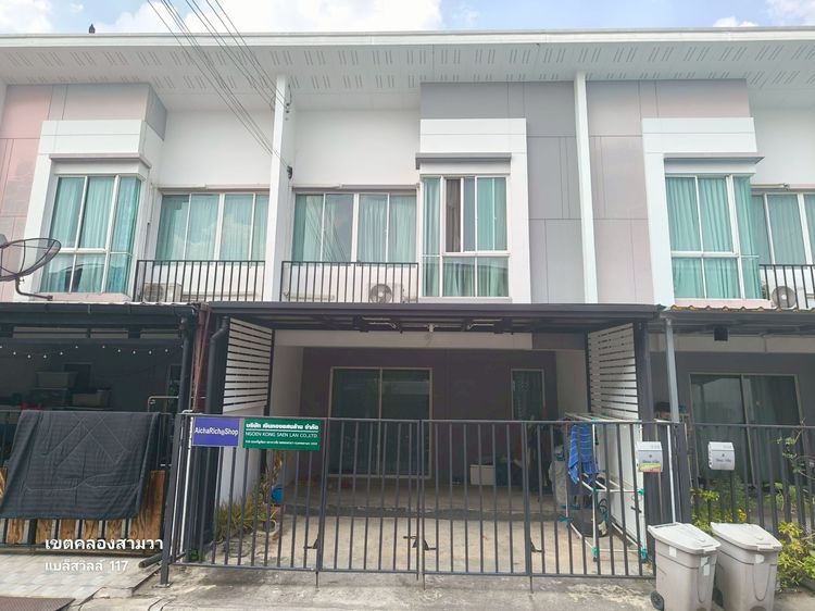 ตกแต่งครบ ทาวน์เฮ้าส์ใกล้รถไฟฟ้า สายสีชมพู รามอินทรา117 ม.เบล็สวิลล์ นัดชมบ้าน 081-440-5994 คุณวา รูปที่ 3