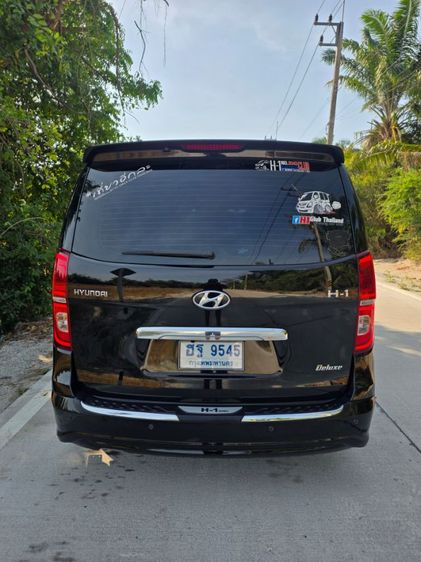 Hyundai H-1  2018 2.5 Elite Van ดีเซล ไม่ติดแก๊ส เกียร์อัตโนมัติ ดำ รูปที่ 2