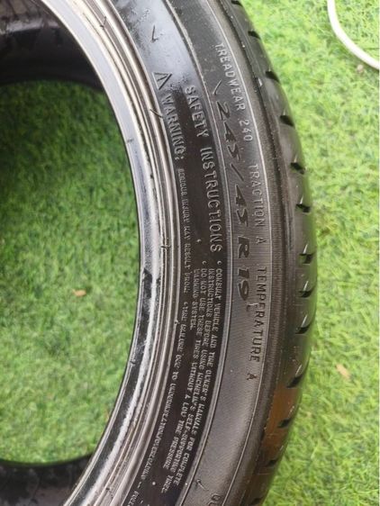 ยางมิชลิน primacy zp คู่หน้า 245 45 19 ปี24 คู่หลัง 275 40 19 ปี24 Made in Italy ชุดละ 7,000 บาทครับ รูปที่ 12