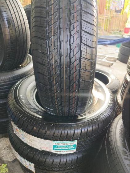 ยางป้ายแดง Bridgestone HT 265 70 16 ปี 25 ชุดละ 14000บาทครับ