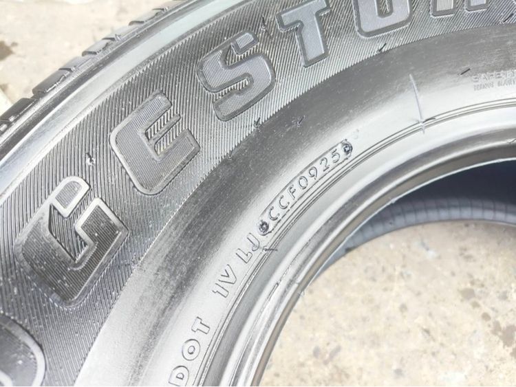 ยางป้ายแดง Bridgestone HT 265 70 16 ปี 25 ชุดละ 14000บาทครับ รูปที่ 9