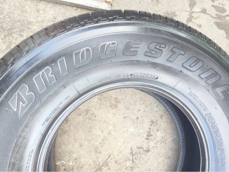 ยางป้ายแดง Bridgestone HT 265 70 16 ปี 25 ชุดละ 14000บาทครับ รูปที่ 8